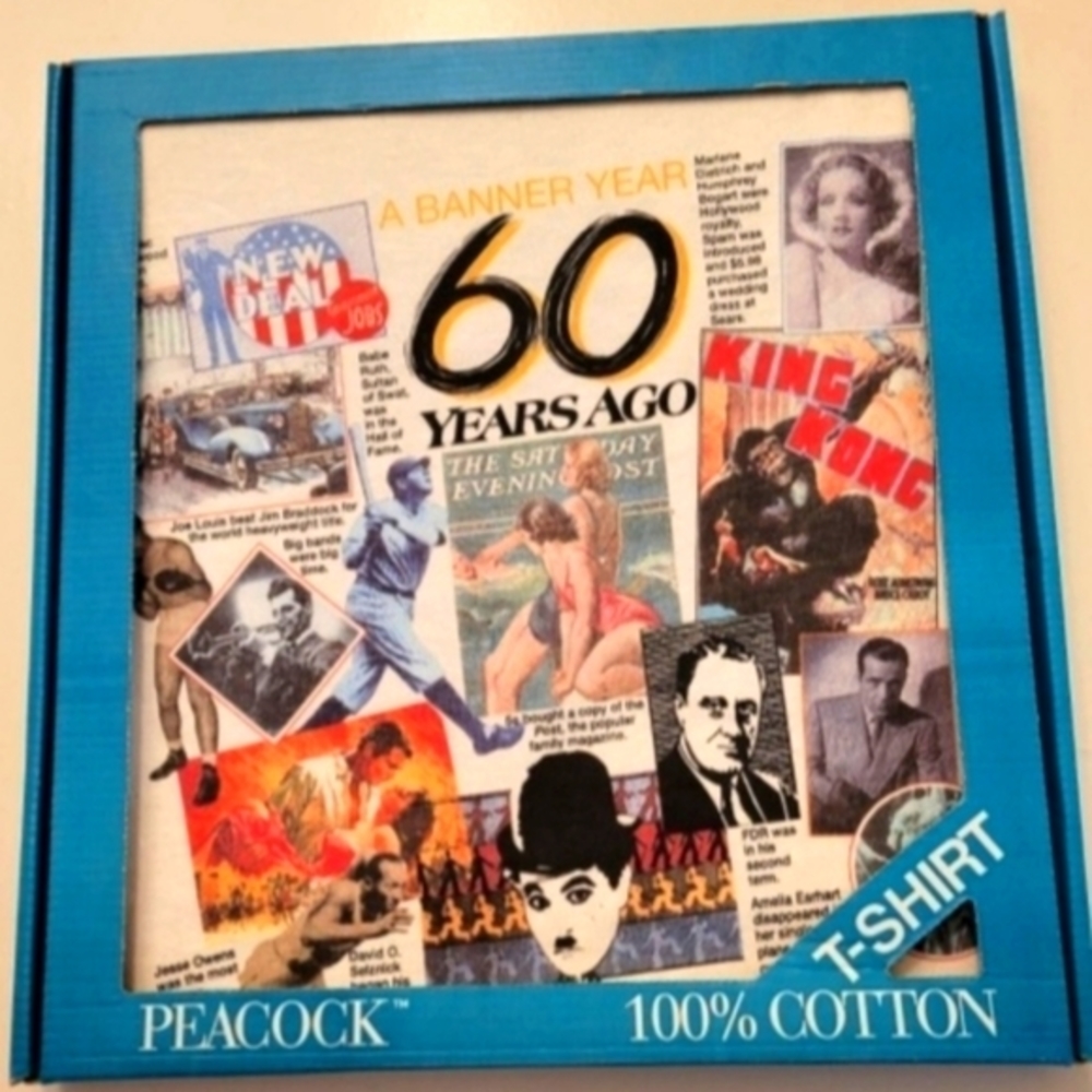 VINTAGE 60 YEARS AGO T-SHIRT